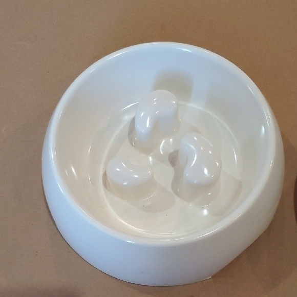 Dog Bowls 2 White and Gray for Healthy Feeding - Picture 2 of 6